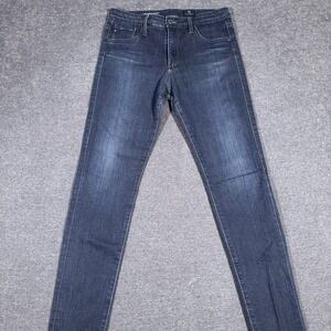 AG Adriano Goldschmied The Farrah Skinny Jeans High Rise Dark Wash Womens 29R